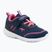 Gyerekcipők KangaROOS KY-Chummy EV dark navy/fandango pink