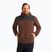 Férfi polár pulóver Jack Wolfskin Kammweg Pile Fz hot choc
