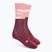 CEP női kompressziós futó zokni 4.0 Mid Cut rózsaszín/sötétvörös