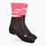 CEP női kompressziós futó zokni 4.0 Mid Cut rózsaszín/fekete
