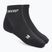 CEP női kompressziós futó zokni 4.0 Low Cut fekete