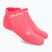 CEP női kompressziós futó zokni 4.0 No Show rózsaszínű