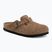 Papucsok BIRKENSTOCK Boston Suede Leather dark tea