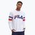 Férfi pulóver  FILA Luohe Oversized Crew bright white