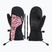 Gyerek síkesztyűk ZIENER Lavalino-Z Aquashield AW Mitten black/red leo
