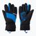 Gyerek síkesztyűk ZIENER Luuki-Z Aquashield black/persian blue