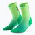 CEP női kompressziós zokni Run Edt. Gradient Mid Cut Compression 5.0 zöld/lime fade