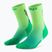 CEP férfi kompressziós zokni Run Edt. Gradient Mid Cut Compression 5.0 zöld/lime fade