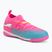 Gyerek focicipő PUMA Future 9 Match TT + Mid Jr poison pink/puma wht/sun stream/bright aqua/puma blk