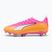 Gyerek focicipő PUMA Ultra 6 Play FG/AG Jr poison pink/puma white/sun stream/bright aqua/puma black