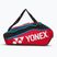 YONEX 1223 Club Racket Bag táska fekete/piros
