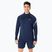 Férfi ASICS Icon 1/2 Zip teljesítmény kék expanse hosszú ujjú futócipő