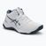ASICS férfi Netburner Ballistic FF MT 3 fehér/vintage indigó cipők