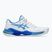 ASICS női teniszcipő Gel-Challenger 14 Clay W fehér/kék tengerpart