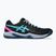 ASICS férfi evezős cipő Gel-Dedicate 8 fekete/energy aqua