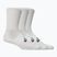Zokni ASICS Crew 3 pairs brilliant white