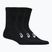 Zokni ASICS Crew 3 pairs performance black