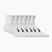 Zokni ASICS Quarter 6 pairs brilliant white