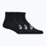 Zokni ASICS Quarter 3 pairs performance black