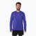 Férfi hosszú ujjú futópóló ASICS Road Seamless LS cobalt burst/eggplant