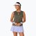 Női tenisz felső ASICS Game Sleeveless Top W dark olive