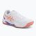 Női padelcipők ASICS Gel-Dedicate 8 Padel W white/guava