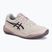Gyerek teniszcipő ASICS Gel-Resolution X GS Clay soft oat/dark aubergine