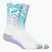 Zokni ASICS Performance Run Crew white/energy aqua