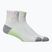 Zokni ASICS Performance Run Quarter white/hazy lilac/glow green