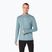 Férfi Termoaktiv pulóver ASICS Road Winter Seamless Top foggy teal