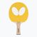 Asztalitenisz ütő Butterfly Logo yellow