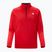 Férfi pulóver Descente Shoulder Trim T-Neck electric red