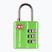 Lifeventure TSA Combi Lock lakat zöld színben