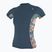 Női úszópóló O'Neill Side Print Rash Guard fekete/mikah virágos