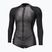 Női neoprén ruha úszáshoz O'Neill Bahia 2/1 mm Front Zip Short Spring glide black/black