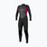 Női úszóruha O'Neill Reactor-2 3/2 Back Zip Full J18 black/punk pink