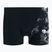 Férfi Speedo Allover V-Cut Aquqshort fekete/szürke 68-09734F330