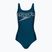 Női Speedo Logo Deep U-Back egyrészes fürdőruha kék 68-12369G711