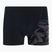 Férfi úszóboxer Speedo HyperBoom V-Cut Aquashort black/siren red