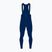 Férfi kantáros kerékpáros nadrág Endura FS260-Pro Thermo Bibtights II ink blue