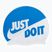Nike Jdi Slogan kék-fehér úszósapka NESS9164-458