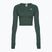 Női hosszú ujjú sportfelső Gymshark Vital Seamless Crop Top obsidian / grey / marl