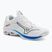 Férfi röplabda cipő Mizuno Wave Lightning Z7 festetlen fehér/holdfényes óceán/béke kék