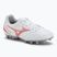 Mizuno Monarcida Neo III Select Jr MD gyermek focicipő fehér/sugárzó piros