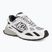 KARL LAGERFELD női cipő Orion Sidetrim fekete bőr/textil és fehér