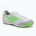 Mizuno Morelia Sala Pro TF férfi futballcipő fehér/neonzöld/galaxy ezüst