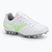 Gyermek focicipő Mizuno Monarcida Neo III Select Jr Md fehér/neonzöld Mizuno Monarcida Neo III Select Jr Md fehér/neonzöld