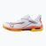 Mizuno Wave Exceed Tour 6 CC teniszcipő fehér/baritonkék/tüzes korall 2