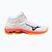 Röplabda cipő Mizuno Wave Voltage 2 Mid fehér/tüzes korall 2/citrus