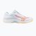 Női röplabda cipő Mizuno Thunder Blade Z fehér/calypso coral/pale banán